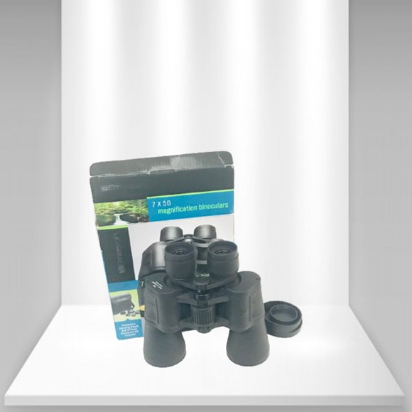 Emerson 7x50 Magnification Binoculars UV Field of View: 297 Feet at 1,000 Yards